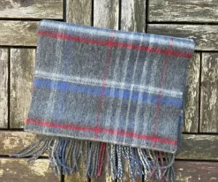 Mens Cashmere Scarves*Sweater Shop 100% Cashmere Scarf Grey