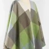 Womens Irish Knitwear|Ladies Aran Ponchos & Capes*Sweater Shop 100% Lambswool Cape - Sue 614