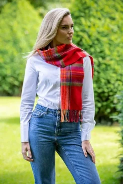 Ladies Lambswool Scarves*Sweater Shop 100% lambswool Red, Green & Blue 207