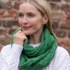 Ladies Merino Wool Scarves|Ladies Aran Scarves*Sweater Shop 100% Merino Wool Infinity Snood Kiwi