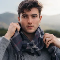 Mens Merino Wool Scarves*Sweater Shop Extra Fine Merino Wool Scarf 188