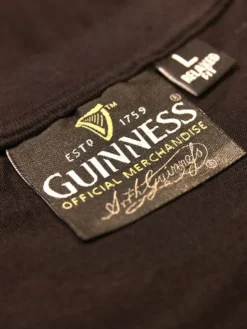 Mens Guinness T-Shirts & Hoodies*Sweater Shop Guinness Label T-Shirt H1028