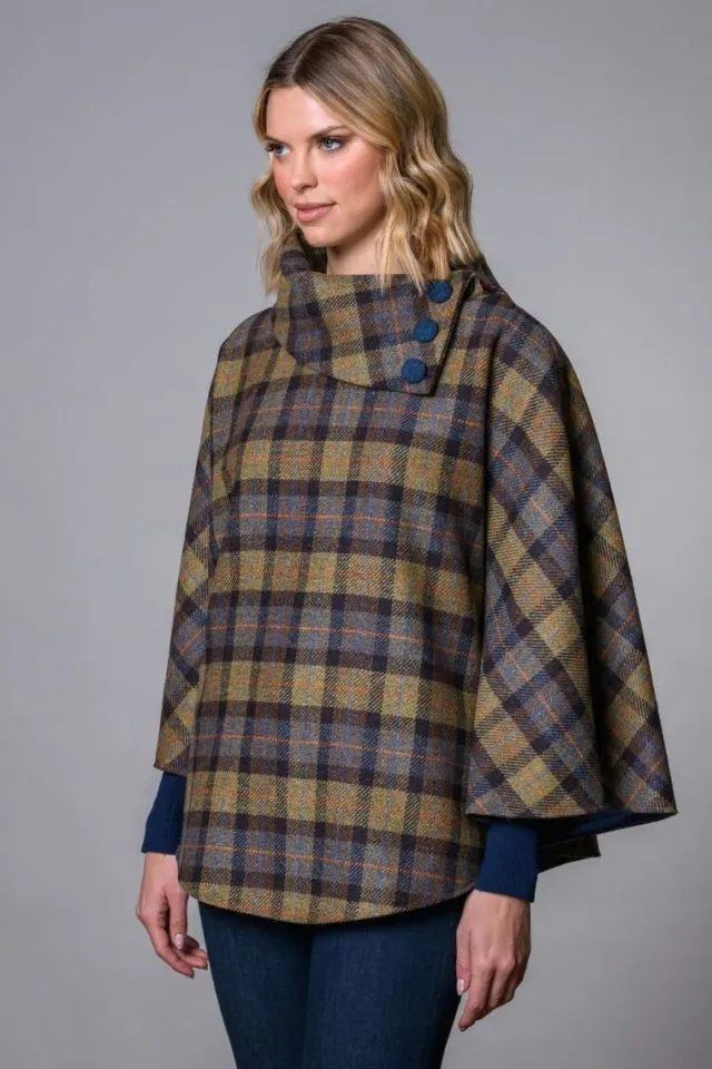 Ladies Aran Ponchos & Capes*Sweater Shop Irish Tweed Poncho Col. 41