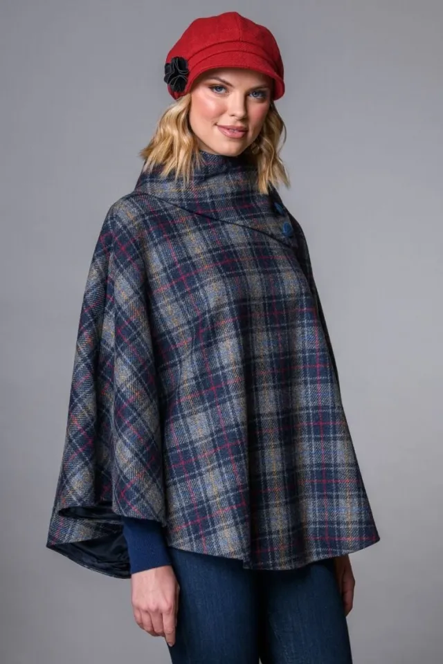 Ladies Aran Ponchos & Capes*Sweater Shop Irish Tweed Poncho Col. 731