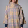 Ladies Aran Ponchos & Capes*Sweater Shop Irish Tweed Poncho Col. 751