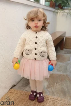 Sheep Toys And Gifts|Kids Hand-Knit Sweaters And Cardigans*Sweater Shop Kids Handknit Merino Cardigan