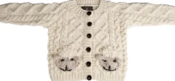 Sheep Toys And Gifts|Kids Hand-Knit Sweaters And Cardigans*Sweater Shop Kids Handknit Merino Cardigan