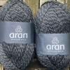 Packs Of Irish Wool*Sweater Shop 1Kilo Merino Wool Charcoal Marl 070