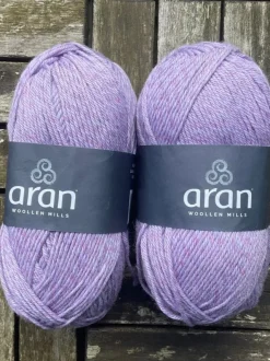 Packs Of Irish Wool*Sweater Shop 1Kilo Merino Wool Lilac 016