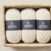 Packs Of Irish Wool*Sweater Shop 1Kilo Merino Wool Natural 162