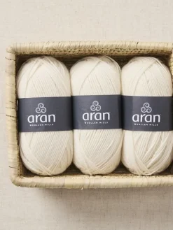 Packs Of Irish Wool*Sweater Shop 1Kilo Merino Wool Natural 162