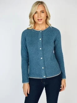 Cashmere And Merino Wool Sweaters|Ladies Cardigans*Sweater Shop Ladies Wool and Cashmere Classic Cardigan