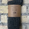 Aran Wool Socks*Sweater Shop Mens Luxury Wool Blend Socks Charcoal