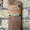 Aran Wool Socks*Sweater Shop Mens Merino Wool Socks Beige