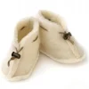 Wool Slippers|Kids Irish Toys And Gifts*Sweater Shop Merino Wool Baby Booties - Natural