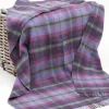Pure Wool Throw*Sweater Shop Pure Wool Throw Lilac Mix - Col.LW188