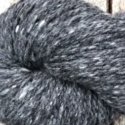 Packs Of Irish Wool*Sweater Shop Soft Donegal Knitting Wool Charcoal Fleck 100g