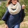 Ladies Merino Wool Scarves|Ladies Aran Scarves*Sweater Shop Super soft merino wool Infinity Scarf