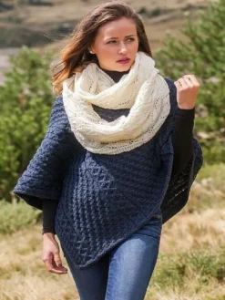 Ladies Merino Wool Scarves|Ladies Aran Scarves*Sweater Shop Super soft merino wool Infinity Scarf