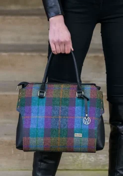 Stylish Irish Bags*Sweater Shop The Emily Irish Tweed Bag Col: 736