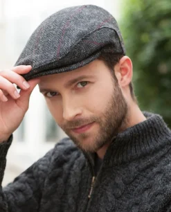 Mens Caps*Sweater Shop Trinity Flat Cap Col.31