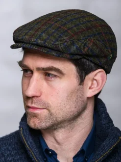 Mens Caps*Sweater Shop Trinity Flat Cap Col. 7