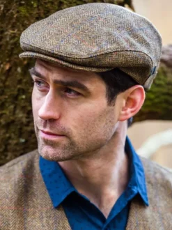 Mens Caps*Sweater Shop Trinity Flat Cap Col. 92