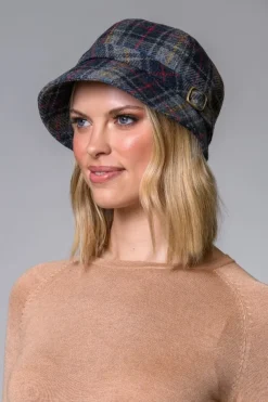 Ladies Hats*Sweater Shop Tweed Flapper Cap Col. 731