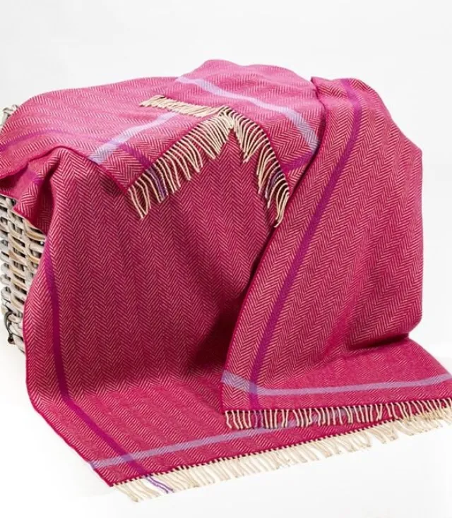 Cashmere & Merino Throws*Sweater Shop Wool and Cashmere Throw Col: 1425