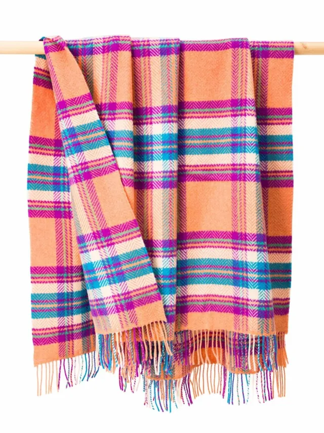 Cashmere & Merino Throws*Sweater Shop Wool and Cashmere Throw Col: 1421