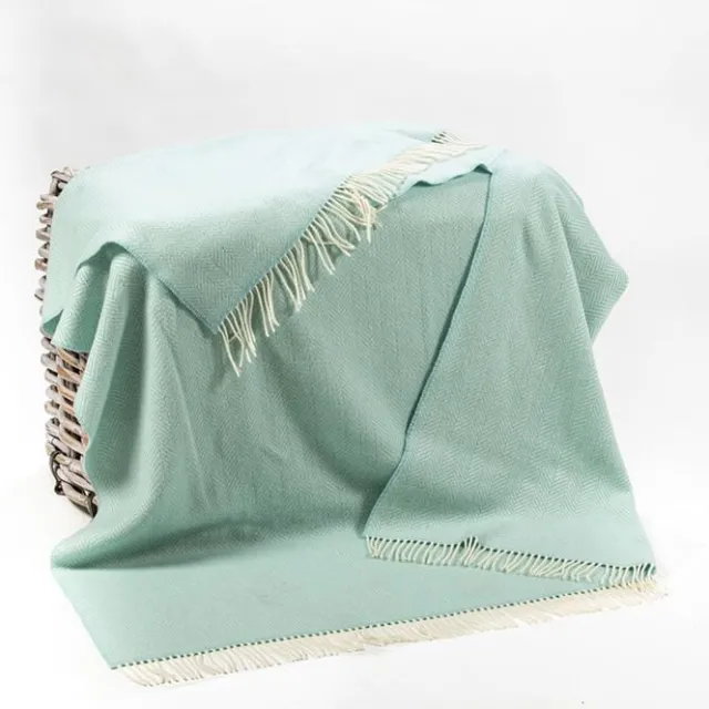 Cashmere & Merino Throws*Sweater Shop Wool and Cashmere Throw Col: 1419